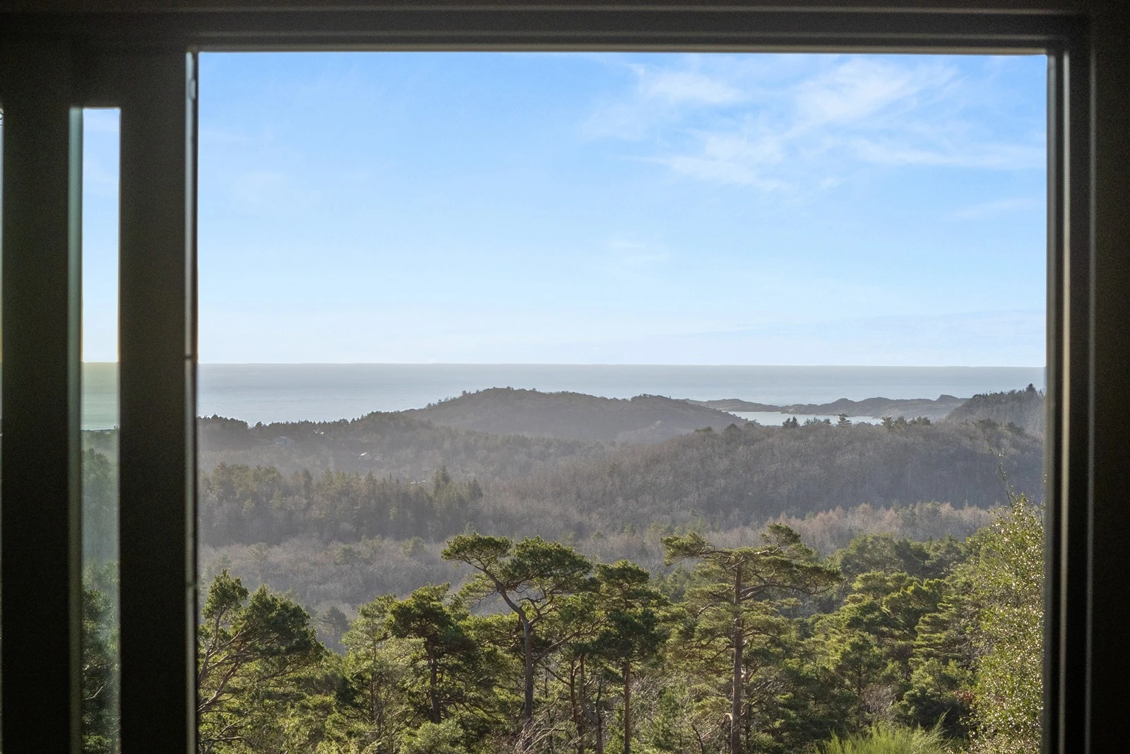 Panoramautsikt over havet Galleribilde