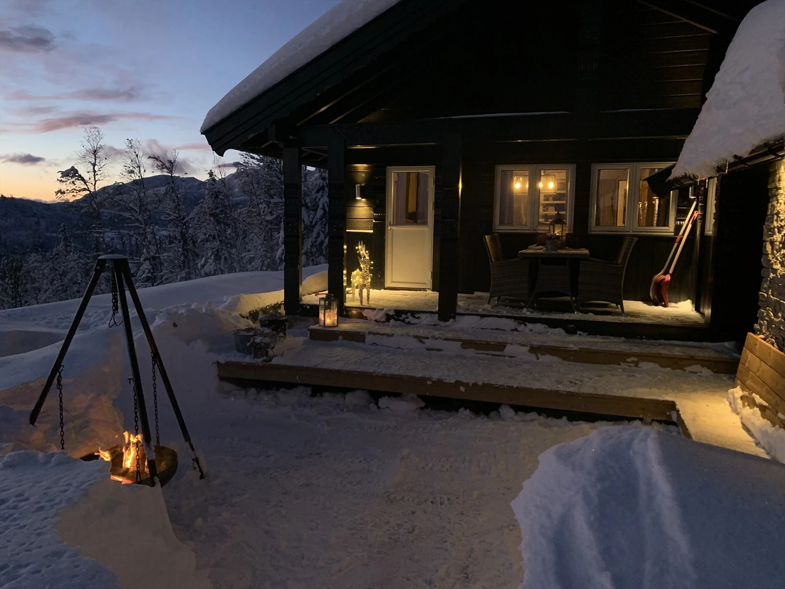 POrivat vinterbilde. Galleribilde