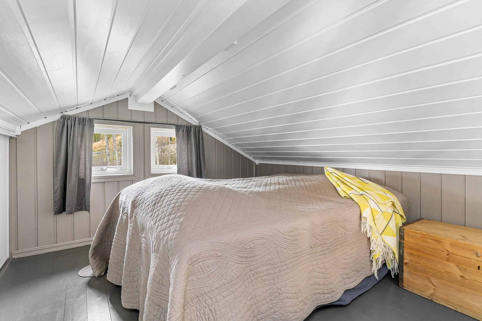 ''Soverom 3'' på hemsen (rommet er ikke godkjent som et eget soverom) Galleribilde