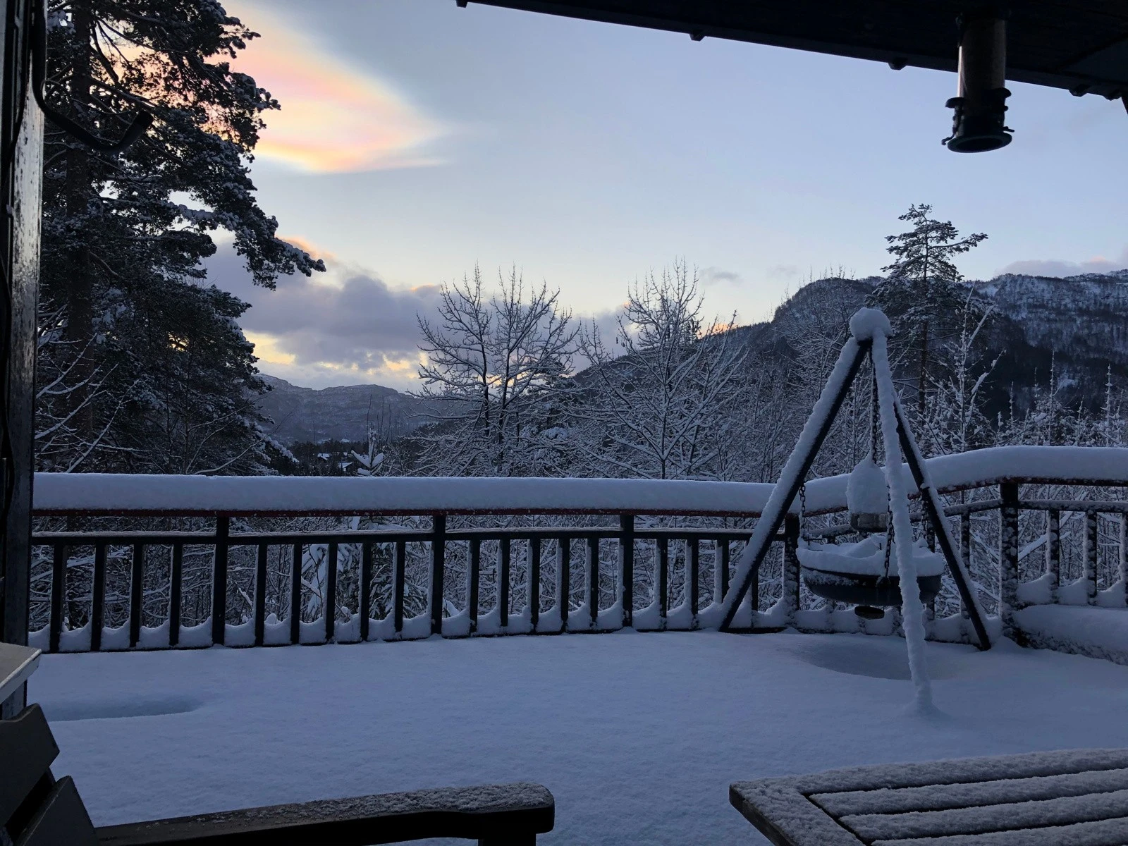 Tenk deg vintermånedene her. Galleribilde