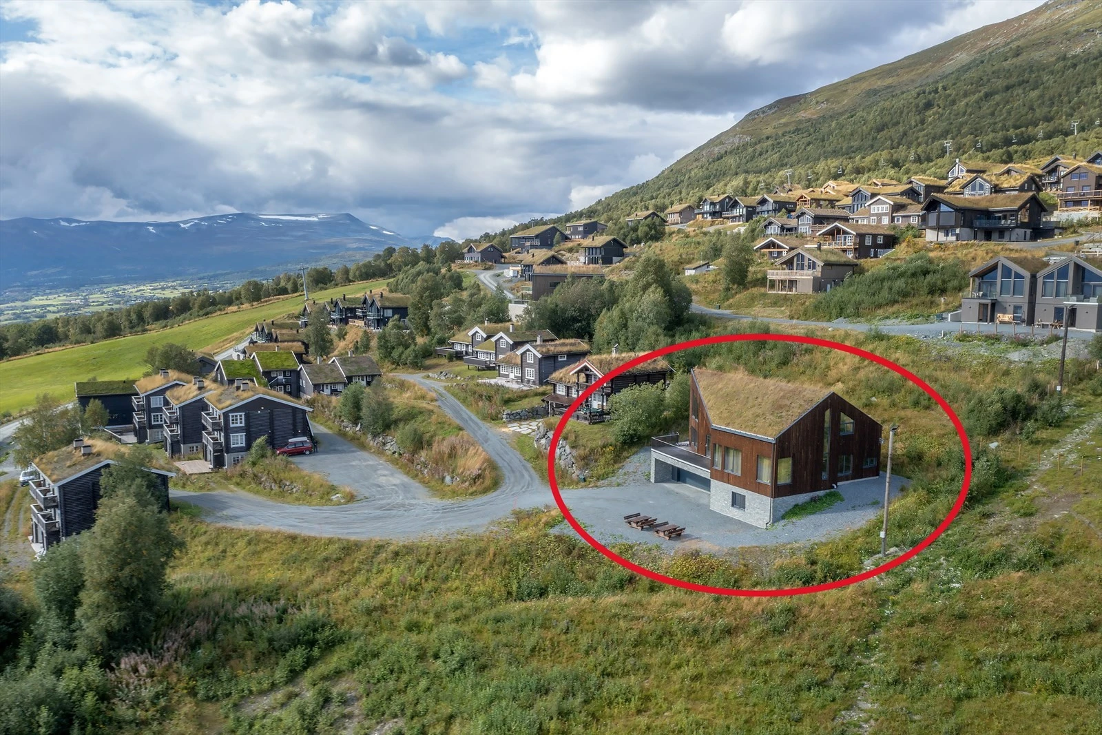 Oversiktsbilde med markering Galleribilde