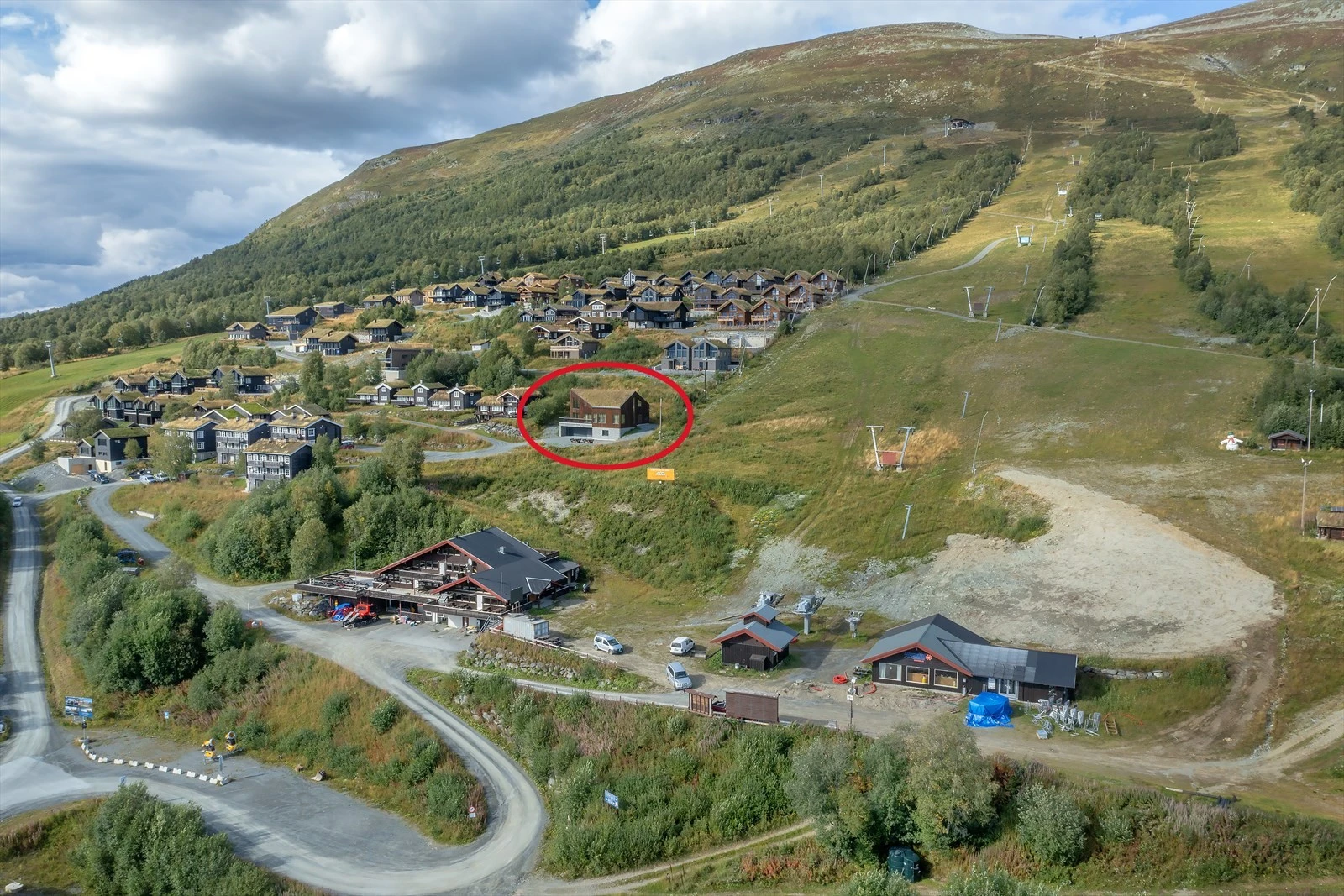 Oversiktsbilde med markering Galleribilde