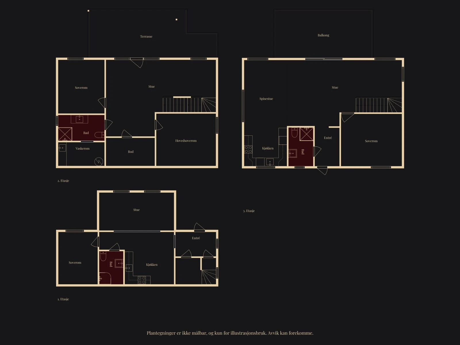Plantegninger. Galleribilde