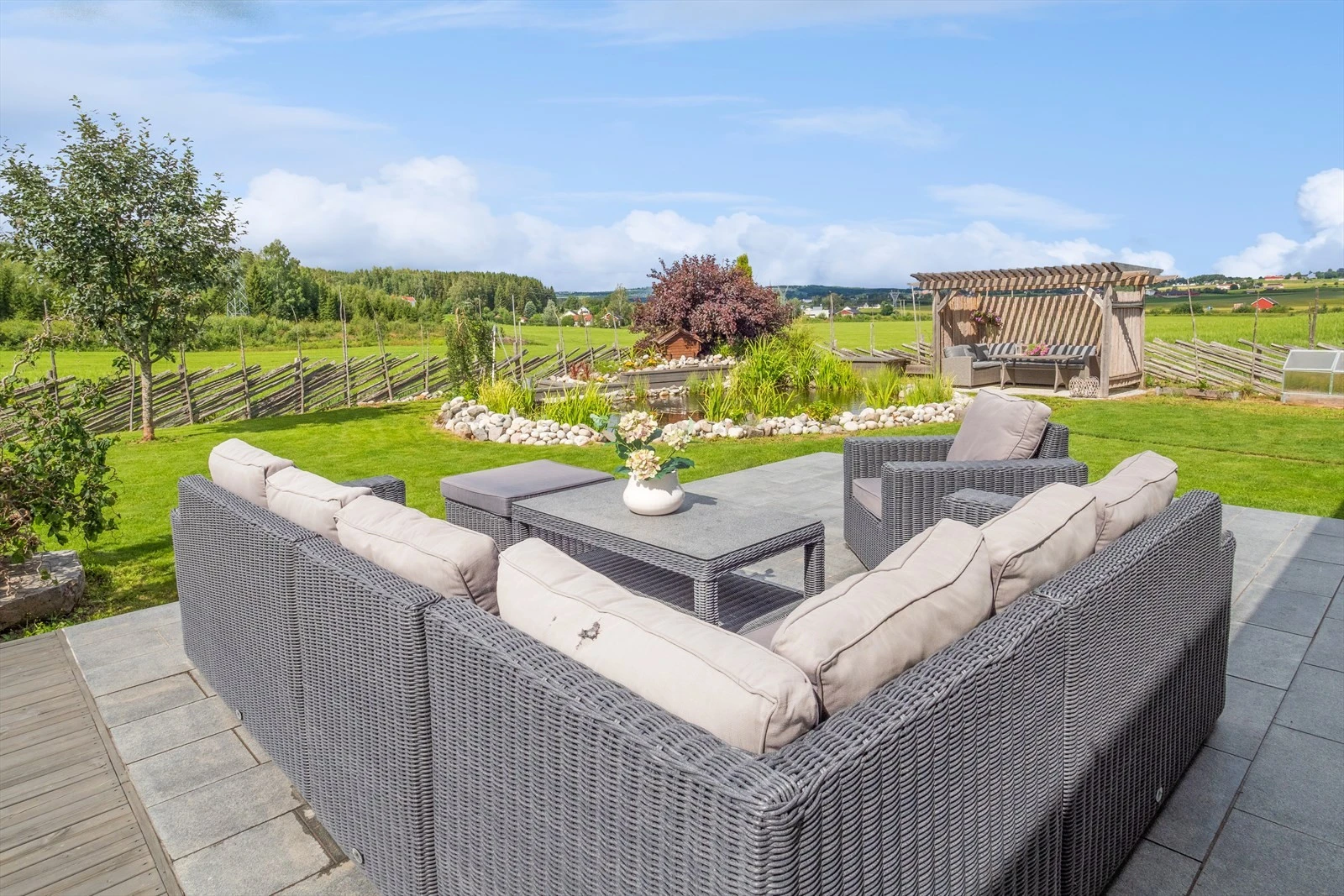 Skjermet, landlig og barnevennlig beliggenhet. Galleribilde