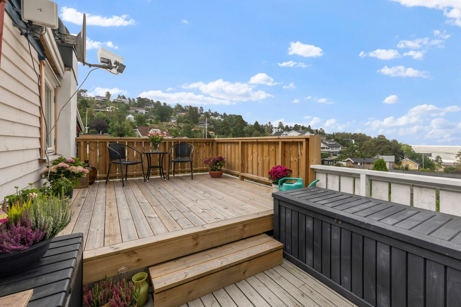 Stor terrasse på ca. 31m². Galleribilde