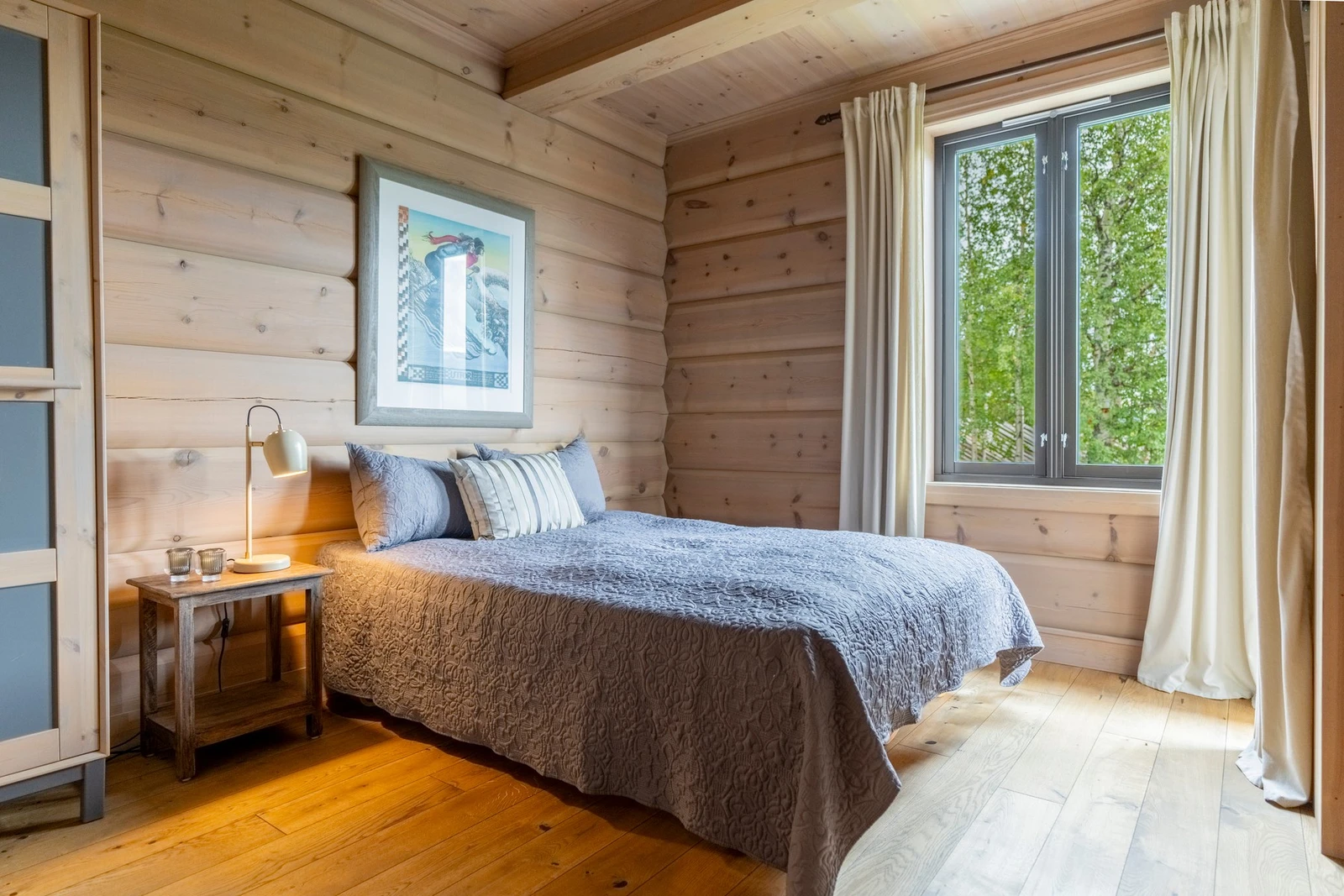 Soverom 2 i hoveddelen er på romslige 10 kvadratmeter. Galleribilde