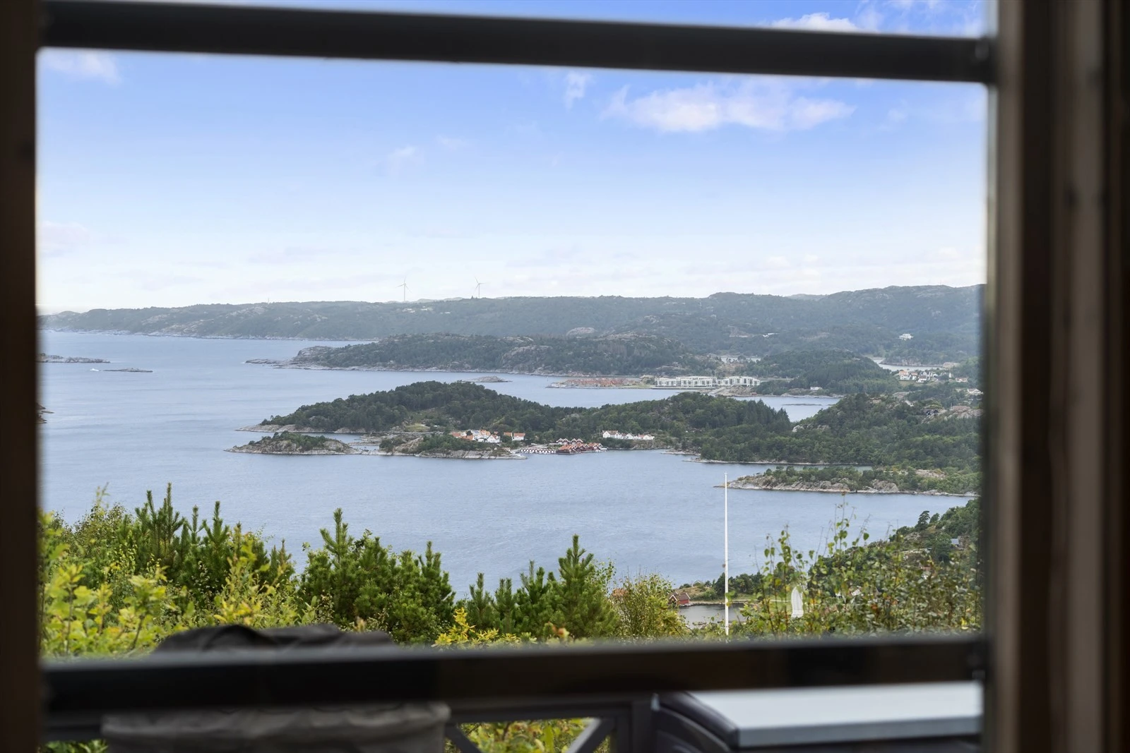 Flott utsikt Galleribilde