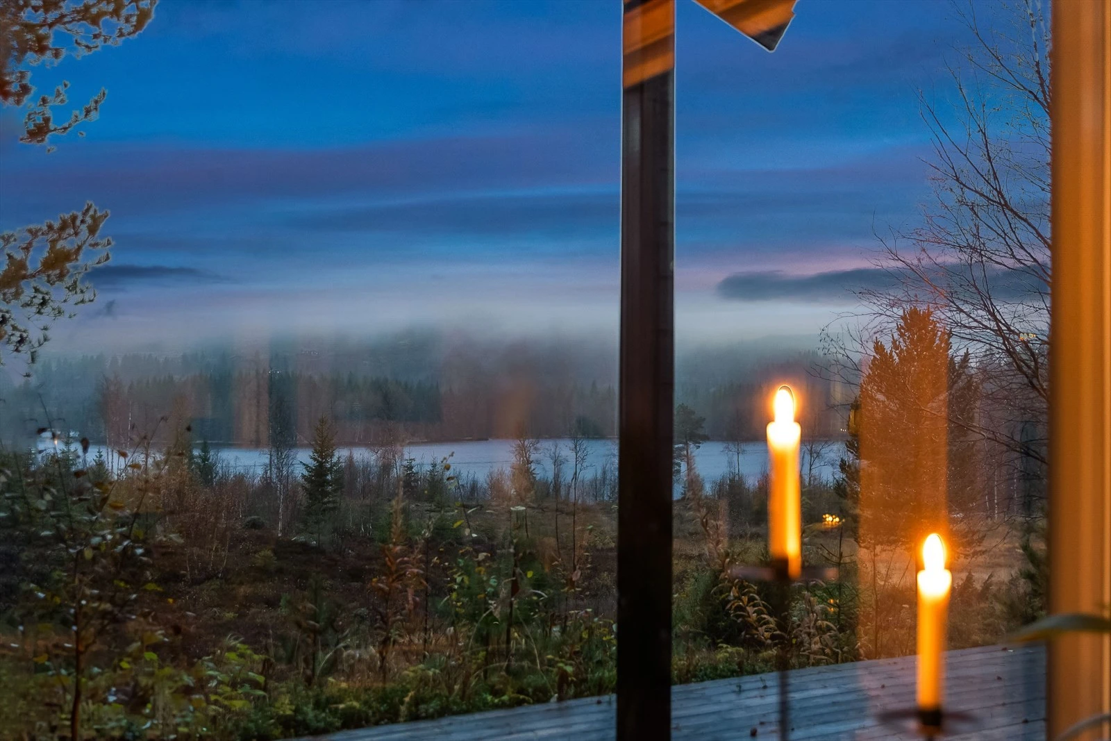Nydelig beliggenhet ved Langvannet - omgitt av stillhet og vakker natur Galleribilde