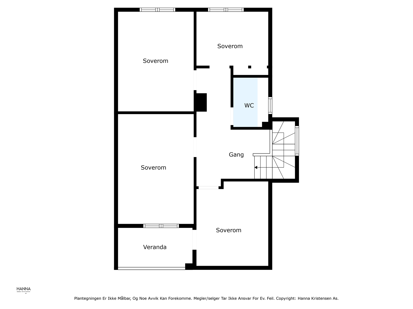 Plantegning 2.etasje Galleribilde