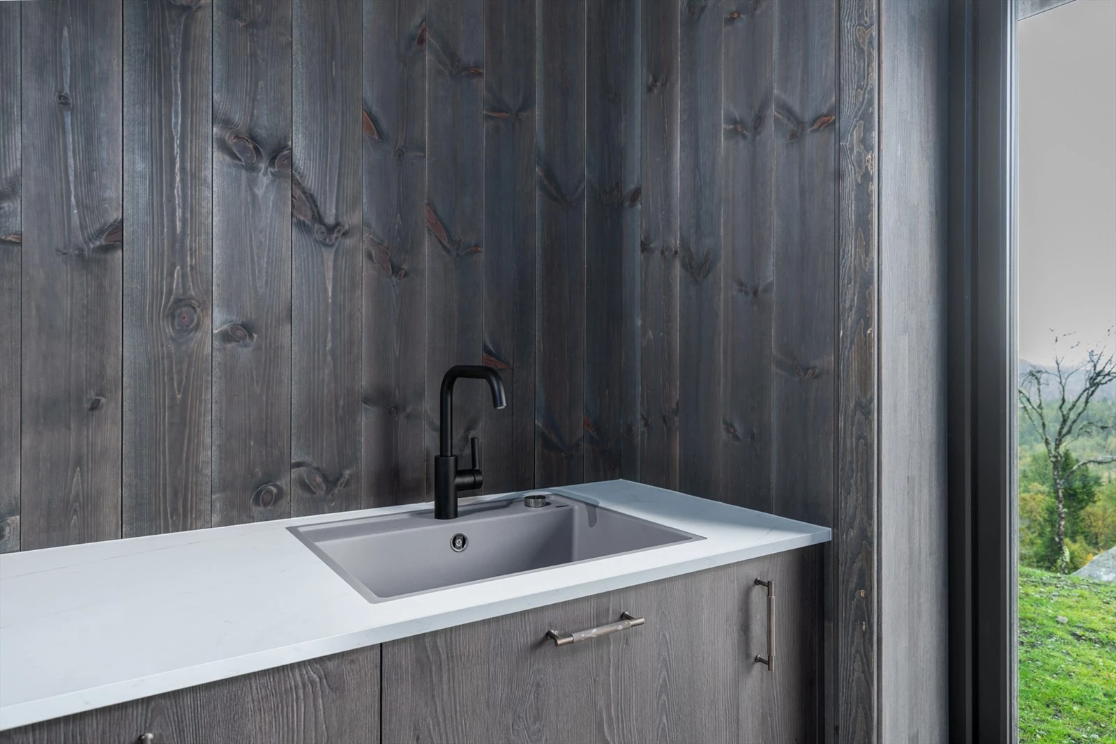 Integrert underlimt vask Galleribilde