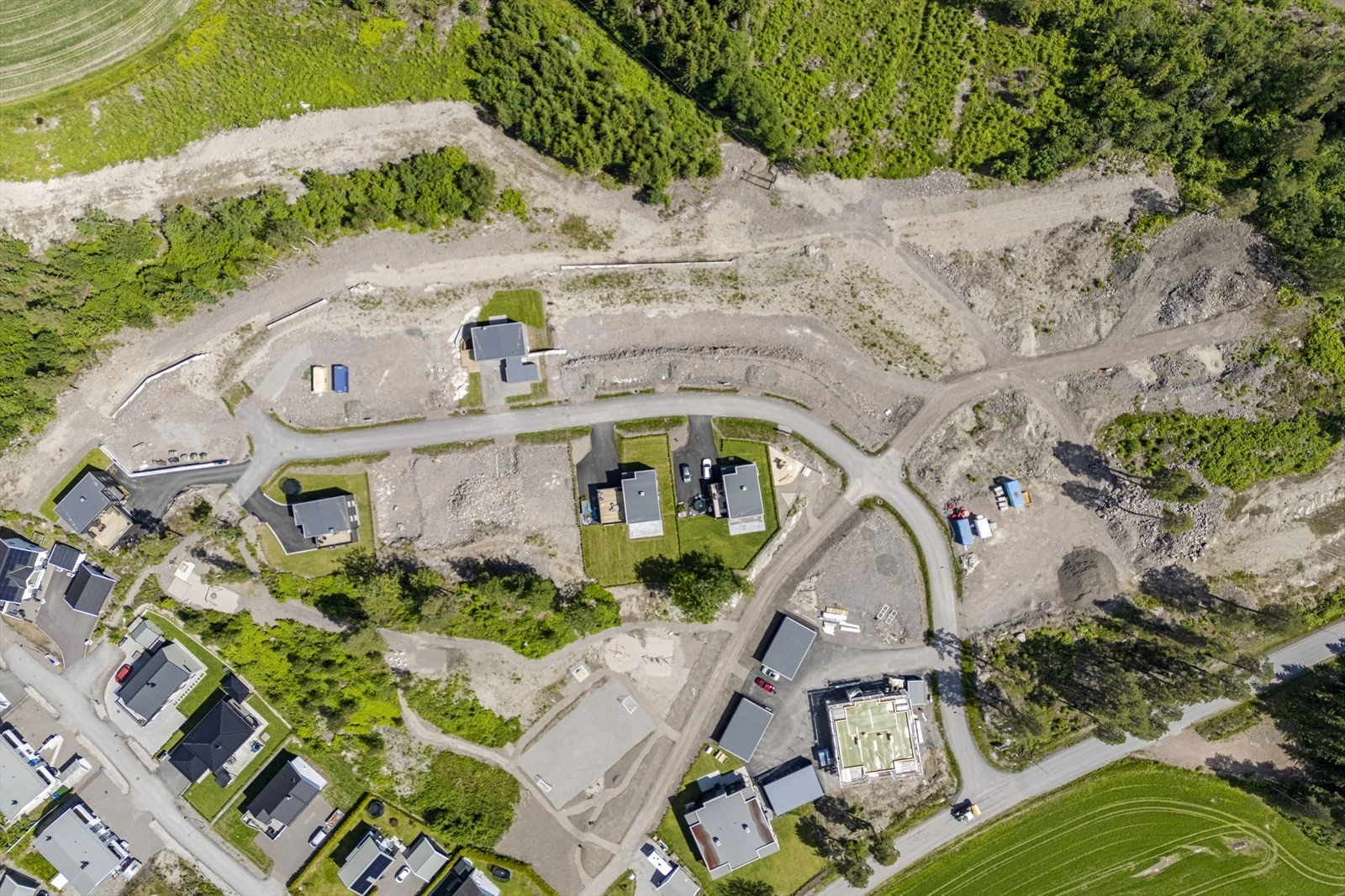 Oversikt over området. Her er det muligheter for deg som ønsker å bygge Galleribilde