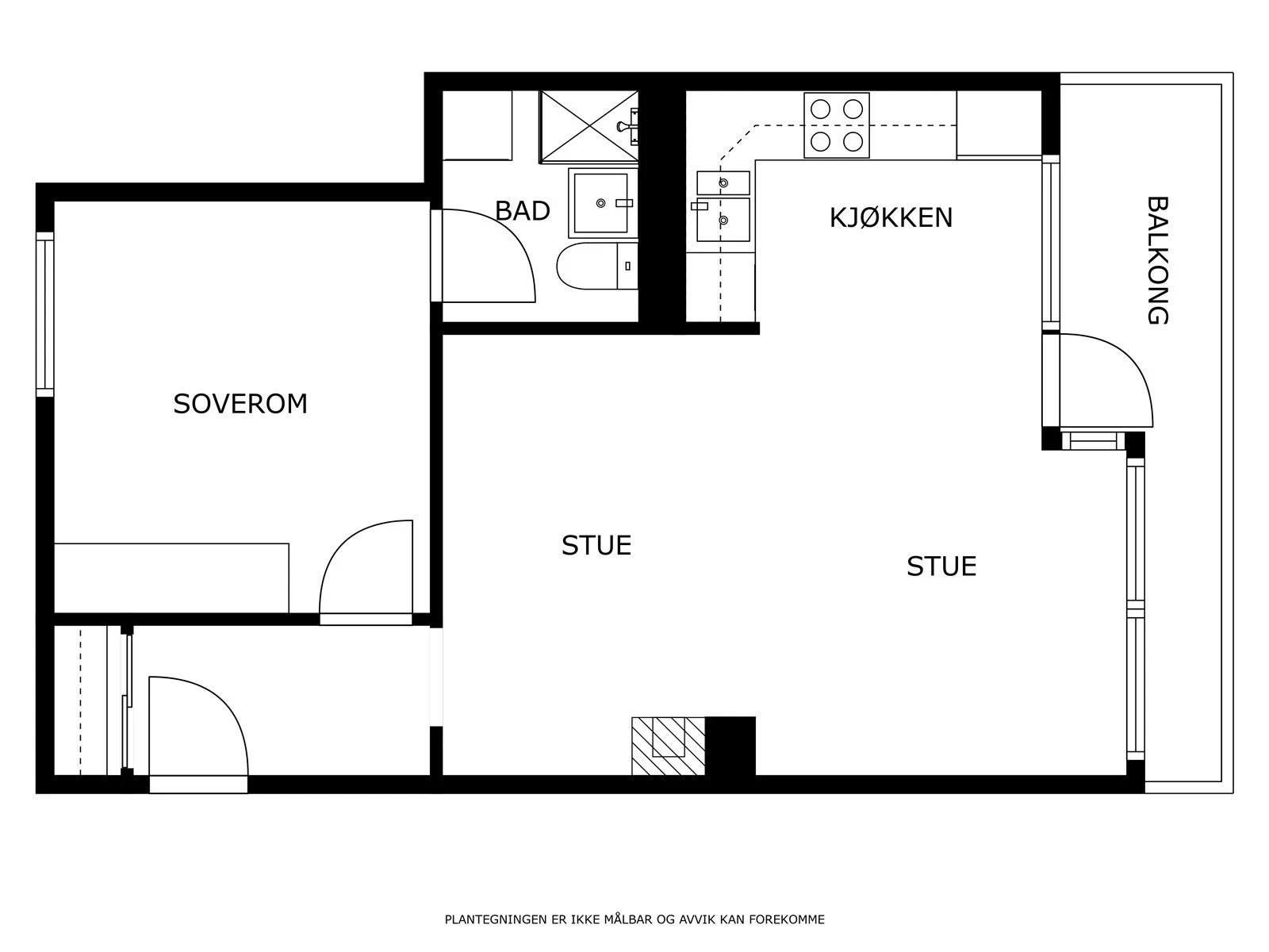 Planskisse. Galleribilde