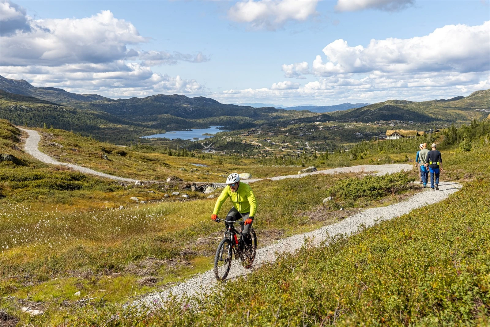 Høgevarde legger opp til storstilt utvikling av nye sykkelstier på naturens premisser Galleribilde