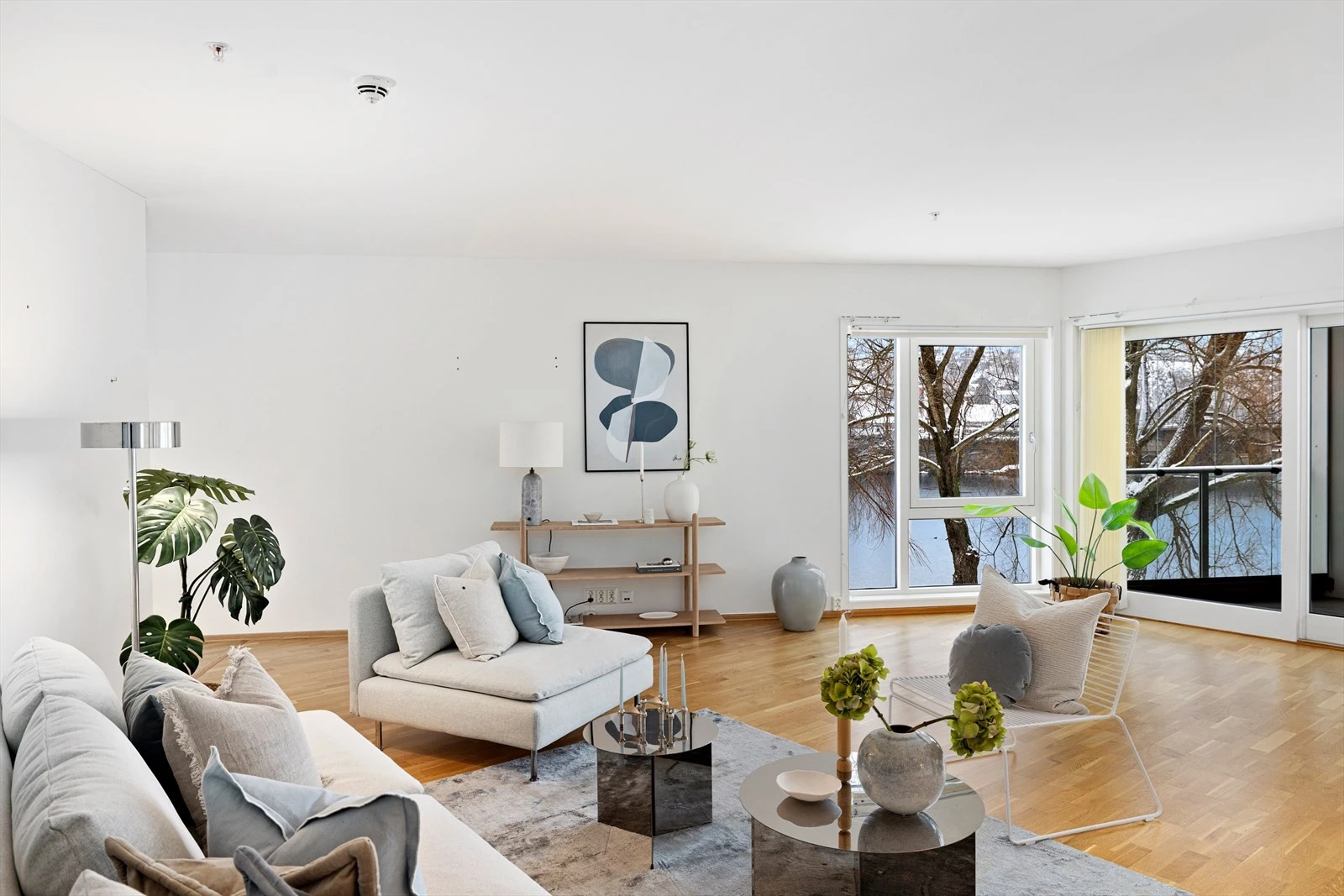 Rommet lar seg enkelt innrede med flere ulike soner. Galleribilde