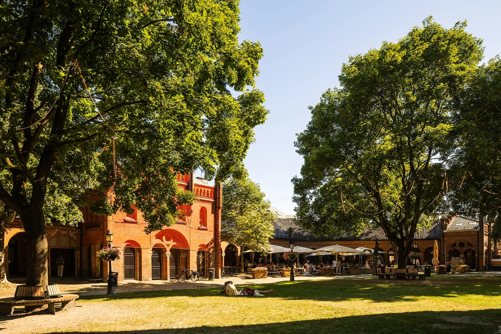Eiendommen på rett under 3 000 m² ligger øst for Oslo domkirke og anlegget omkranser domkirkeparken. Foto: Fredrik Hansson. Galleribilde