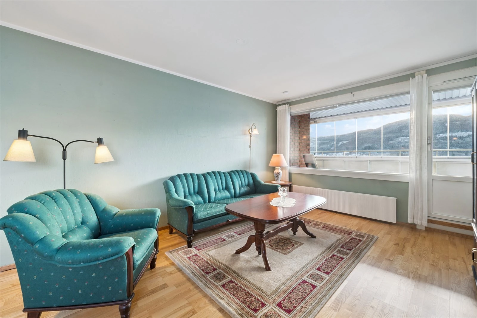 Lys og trivelig stue