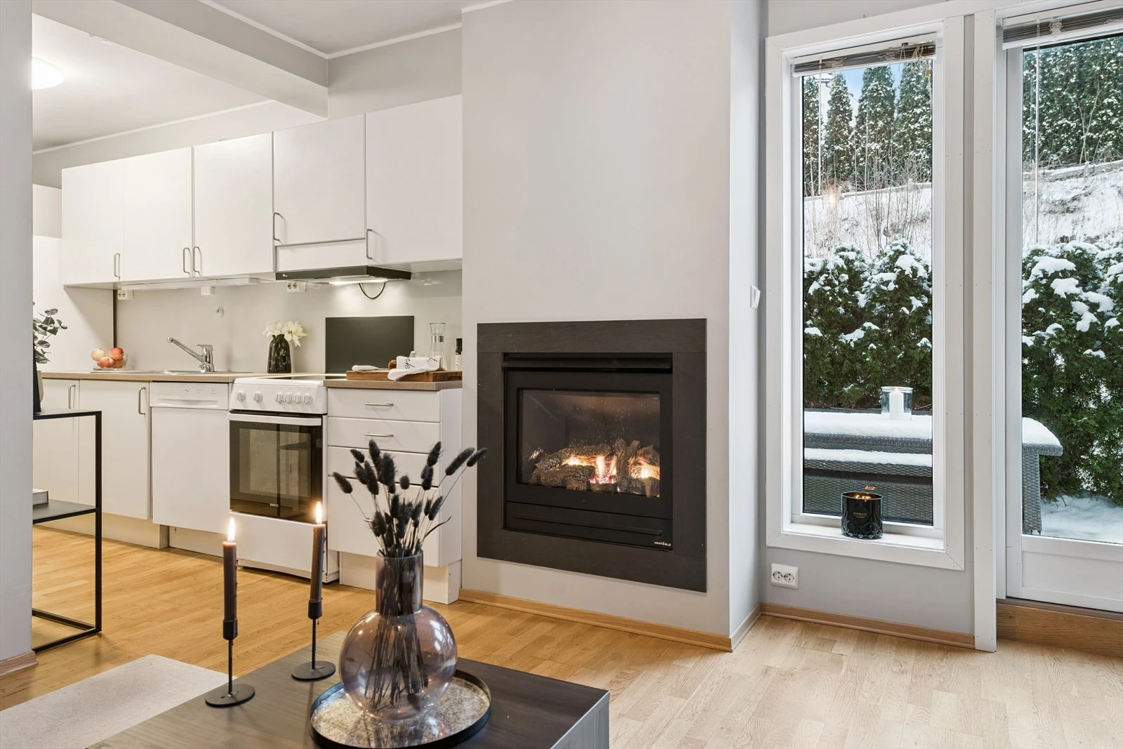 Deilig gasspeis som kan nytes fra både stue og kjøkken.