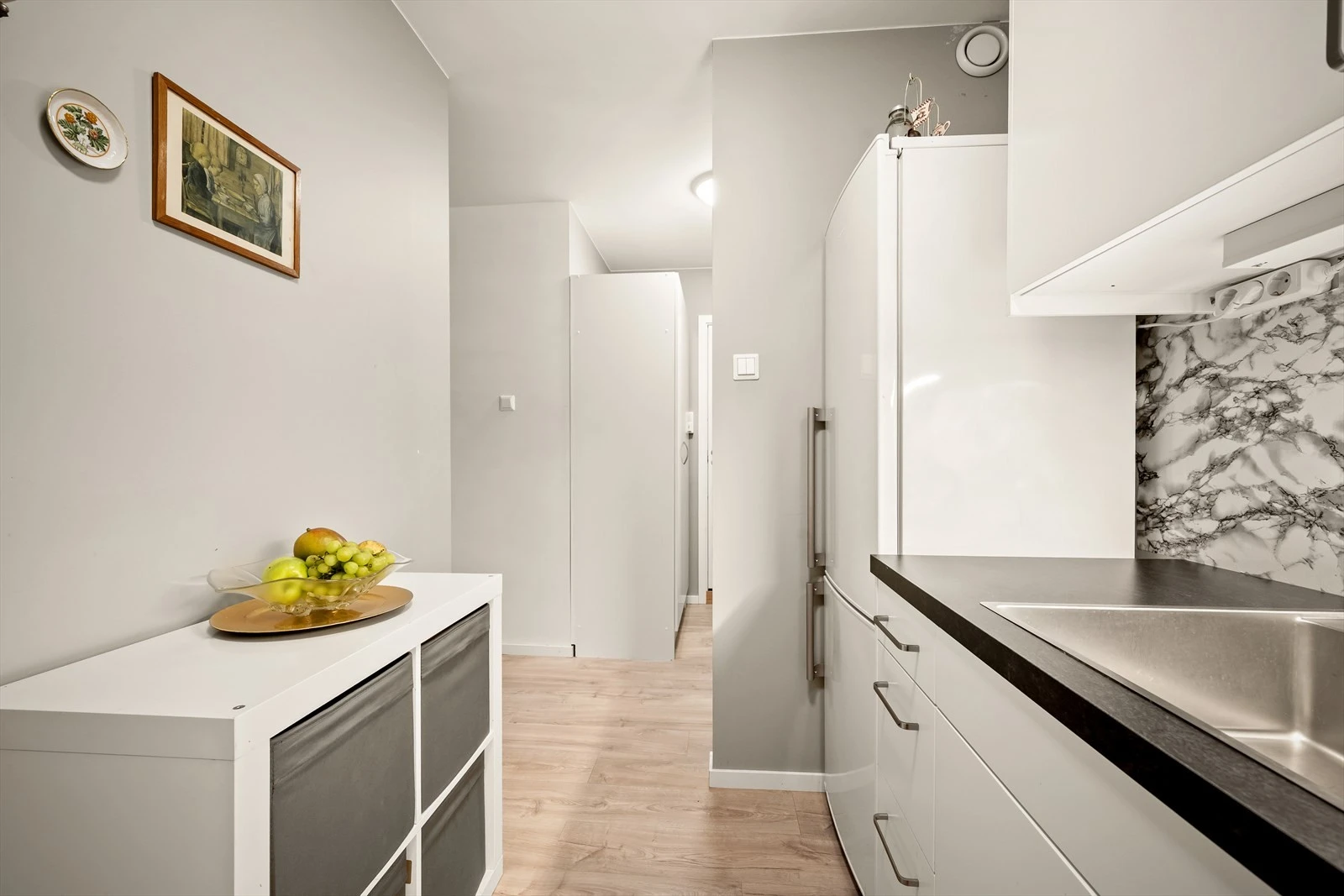 Kjøkken renovert i 2024.