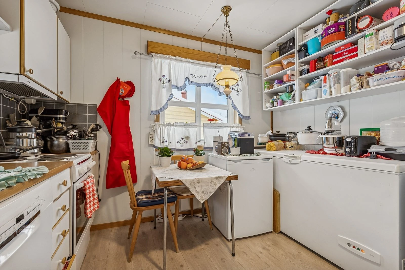 God plass til spiseplass eller kjøkkenbord.