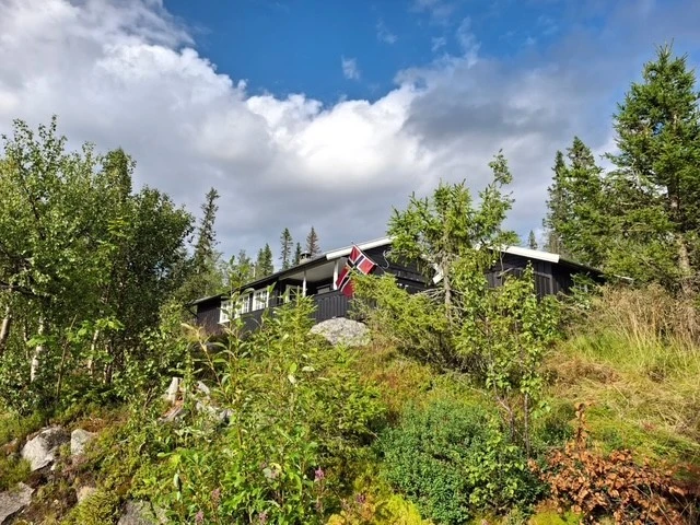 Attraktiv beliggenhet ca. 850 moh, perfekt for friluftsliv året rundt.