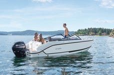 Uttern T59 Premium White / 2026 Mercury F 150 EFI (hvit motor) - Innbytte/Finans