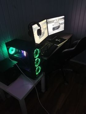 Komplett gaming setup! | FINN.no Komplett gaming oppsett med GTX 1080 | FINN.no