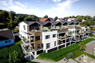Utsikten Fevik | 12 prosjekterte, solrike leiligheter med flott utsikt | Sentralt på Fevik