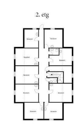 Plantegning Loft Galleribilde