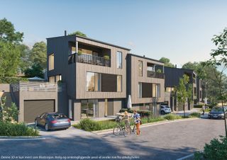 Drangsvann-4 vertikaldelte og store familieboliger med garasje-helt nytt boligfelt-utsikt-1 solgt Visning etter avtale