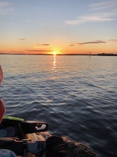 Solnedgang i Øyenkilen Galleribilde