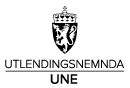 Utlendingsnemnda (UNE) logo