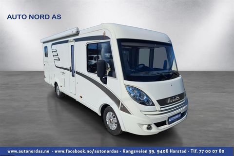 Hymer Exsis-I 688 Norway Line, Truma, Solcelle, Sykkelstativ, Parabol