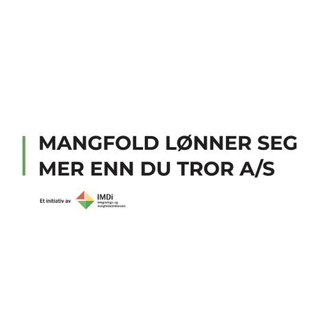 Mangfold lønner seg mer enn du tror A/S-logo