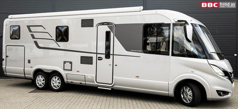 Hymer BML-880 / Helt ny / SE UTSTYRSLISTE / Hydr støttebein / Lithium 330Ah / 3 stk Solcelle / Innbytte