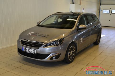 Peugeot 308 SW 1,2 PureTech 110hk Allure , Blue L.ine 2017, 15 000 km, kr 249 000,- Peugeot 308 SW 1,2 PureTech 110hk Allure , Blue L.ine 2017, 15 000 km, kr 249 000,-