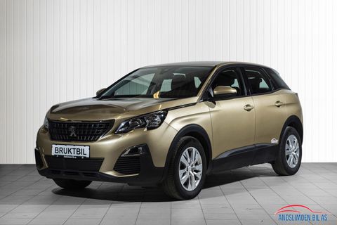 Peugeot 3008 Active 1,2 PureTech 130hk aut 2018, 39 000 km, kr 289 000,- Peugeot 3008 Active 1,2 PureTech 130hk aut 2018, 39 000 km, kr 289 000,-