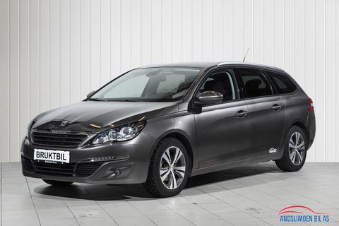 Peugeot 308 SW 1,2 PureTech 110hk Active 2016, 68 500 km, kr 185 000,- Peugeot 308 SW 1,2 PureTech 110hk Active 2016, 68 500 km, kr 185 000,-
