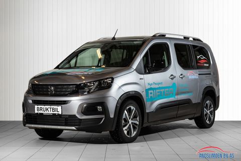 Peugeot Rifter L2 Allure 1.5 BlueHDi 130 hk manuell 6-trinn ,GT-line, 2019, 7 500 km, kr 419 000,- Peugeot Rifter L2 Allure 1.5 BlueHDi 130 hk manuell 6-trinn ,GT-line, 2019, 7 500 km, kr 419 000,-