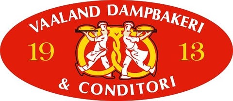 Vaaland Dampbakeri & Conditori as logo