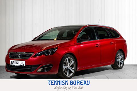 Peugeot 308 SW GT Line 1.6 BlueHDi 120 hk 6-trinns automat 2015, 76 300 km, kr 184 000,- Peugeot 308 SW GT Line 1.6 BlueHDi 120 hk 6-trinns automat 2015, 76 300 km, kr 184 000,-