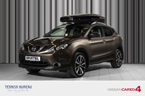 Nissan Qashqai 1,6 dCi 130 Tekna 4x4 skiboks 2017, 47 000 km, kr 299 000,- Nissan Qashqai 1,6 dCi 130 Tekna 4x4 skiboks 2017, 47 000 km, kr 299 000,-