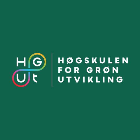 Høgskulen for grøn utvikling (HGUt) logo