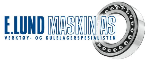 E. Lund Maskin AS logo