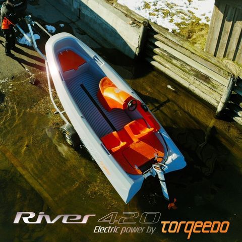River 420 XR Torqeedo Electric Edition powered by Torqeedo Cruise 4.0 RL