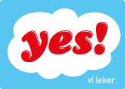 Yes Vi Leker Madla As logo