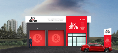 Fix & Drive Bærum logo