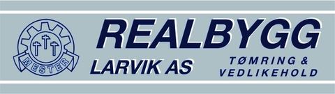 Realbygg Larvik AS logo