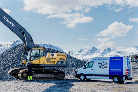 Volvo Maskin Service Namsos logo