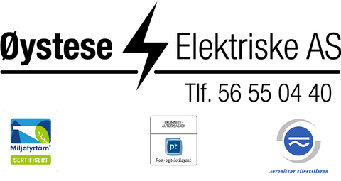 Øystese Elektriske AS logo