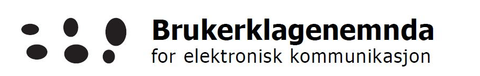 Brukerklagenemnda for elektronisk kommunikasjon logo